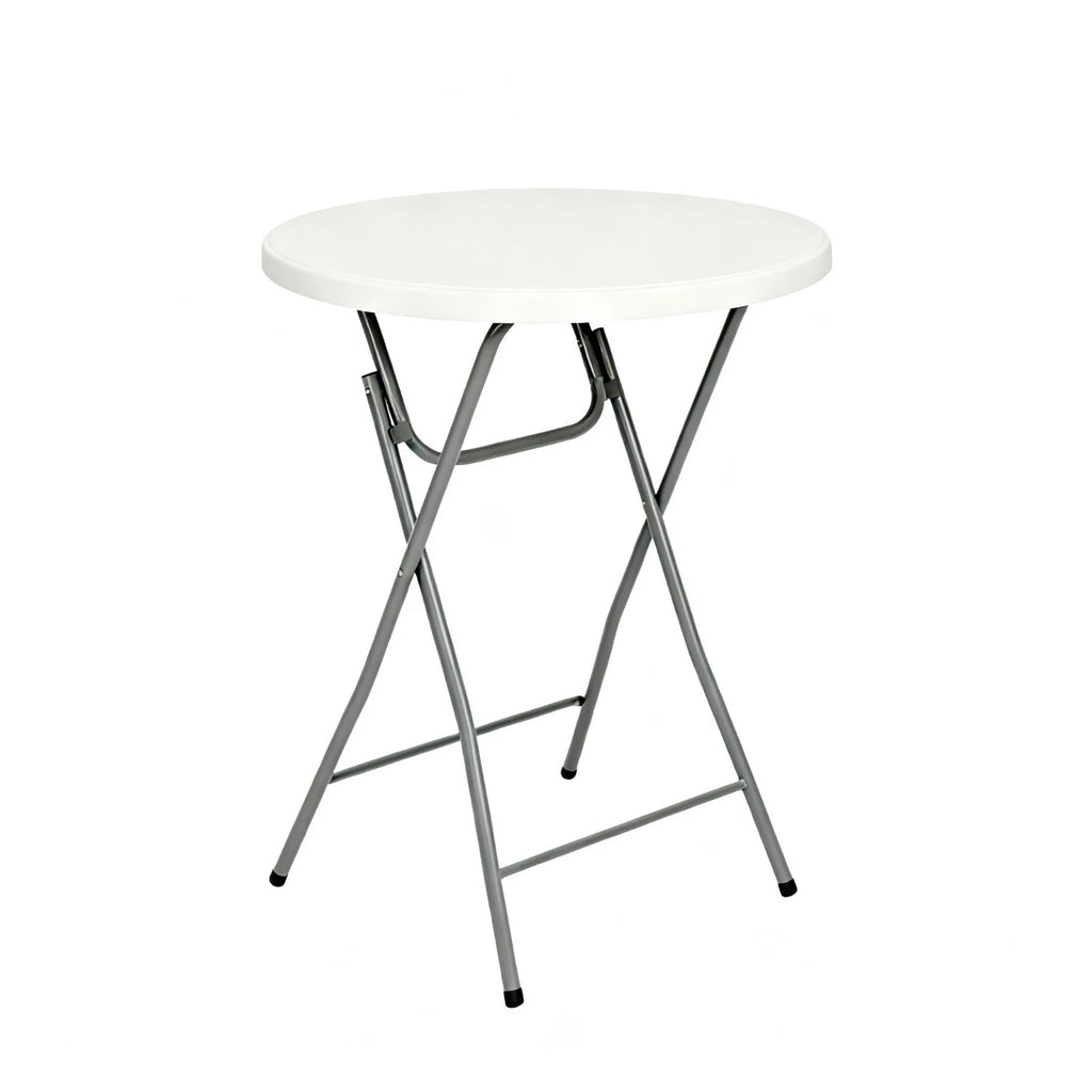 Wohnglanz Stehtisch klappbar Partytisch Bistrotisch Klapptisch in weiß Höhe110cm