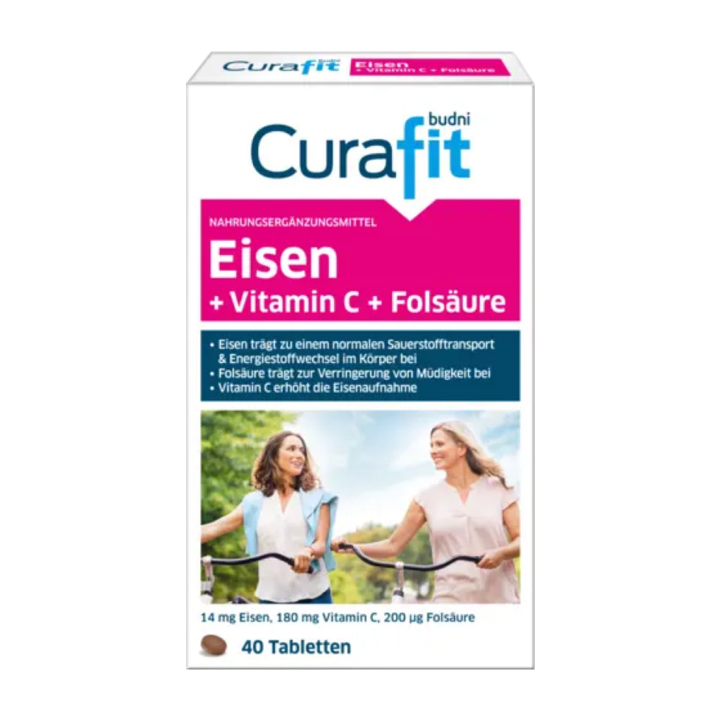 Curafit Eisen + Vitamin C + Folsäure 19,6g