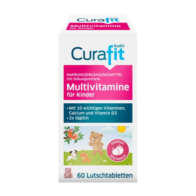 Curafit Multivitamin Bärchen-Lutschtabletten (60ST) 60g