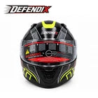 Helm Vollhelm Glanz Schwarz für Motorrad und Roller Größe S‑XL