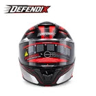 Helm Wendehelm Glanz Schwarz für Motorrad und Roller Größe S‑XL