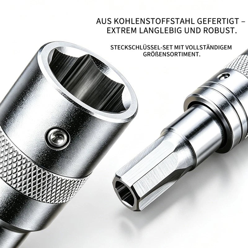 108‑tlg. bestückter Werkzeugkoffer Werkzeugset Werkzeugkasten Werkzeugkiste