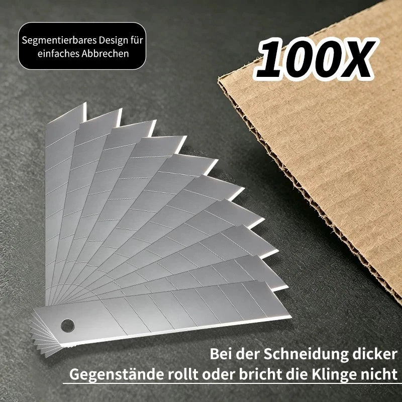 Ersatzklingen für Cuttermesser Verstärkte Klingen 9-18mm