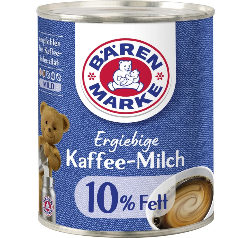 Bärenmarke Ergiebige Kaffeemilch 10% Fett 340 g