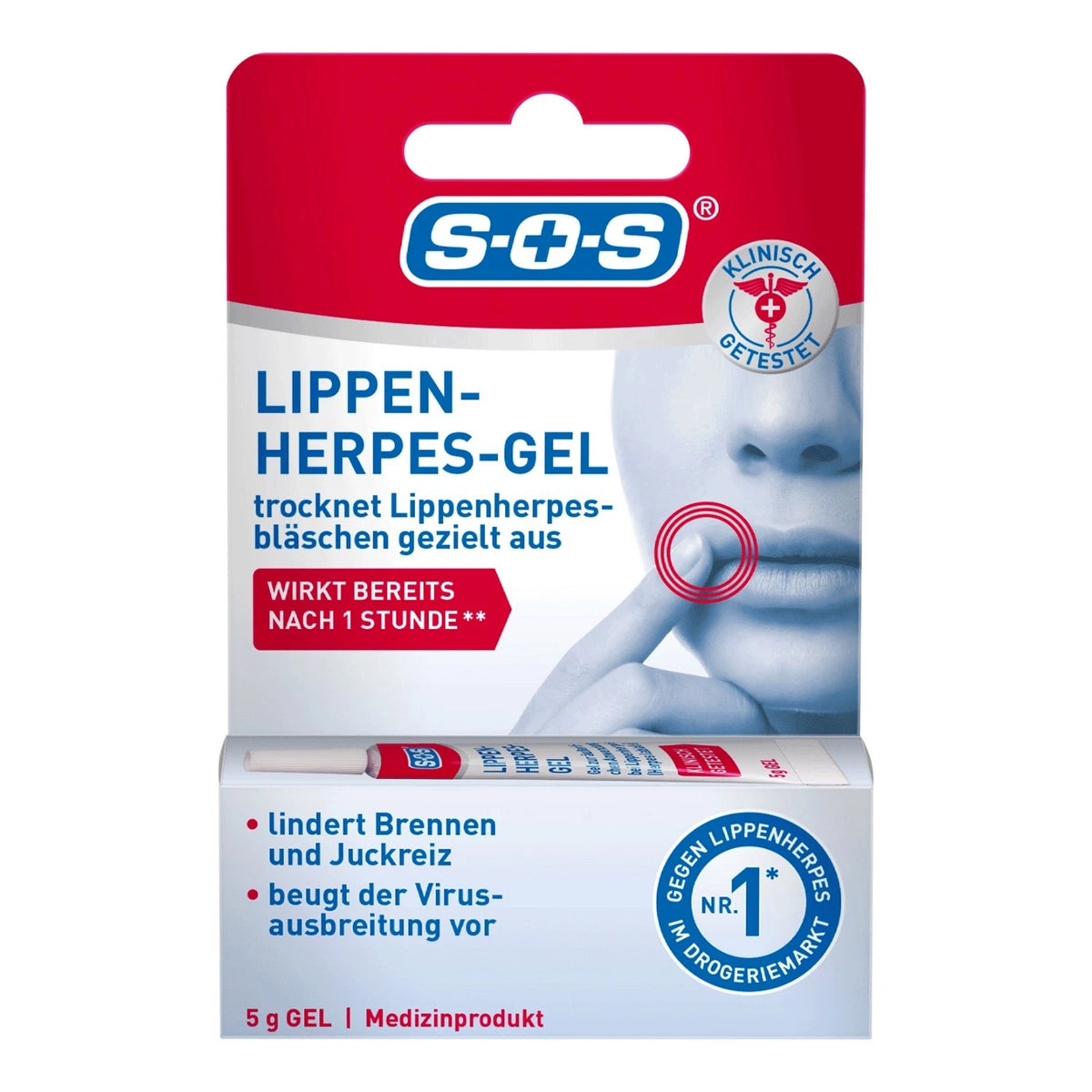 SOS Lippenherpes Gel (5g)