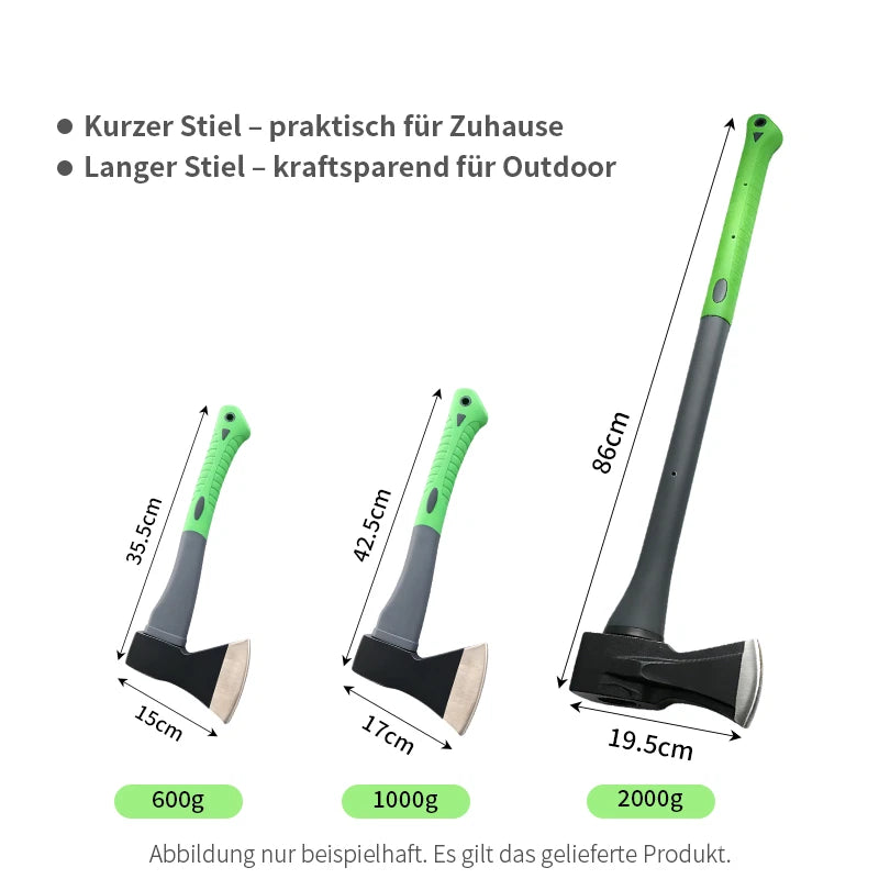 Spalt Axt Beil Axt Spaltbeil Forstaxt Spaltaxt Spalthammer Handbeil