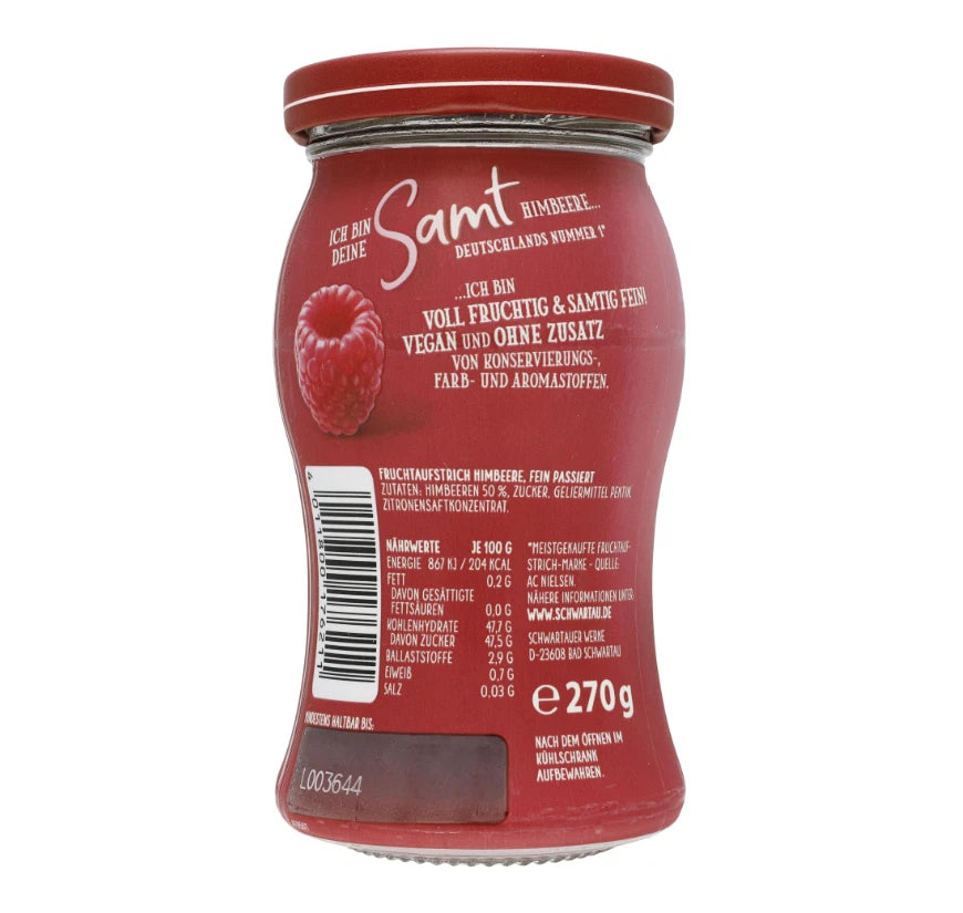 Schwartau Samt Himbeere 270 g