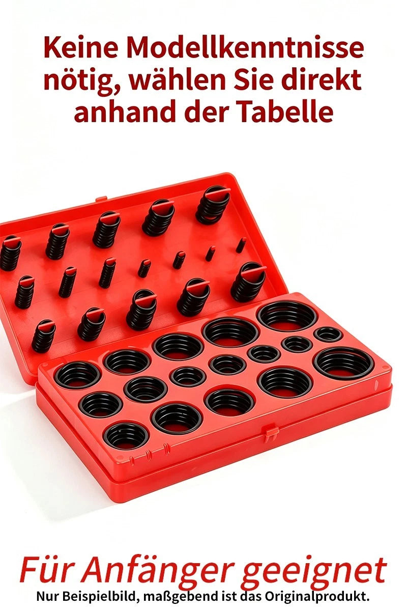 419tlg O-Ringe Dichtungsset Dichtungsringe Durchmesser 3-50mm Gummi Dichtung