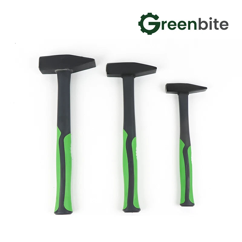 Schlosserhammer-200g，500g，800g Stahl‑Hohlrohr‑Stiel rutschfester PVC‑Griff