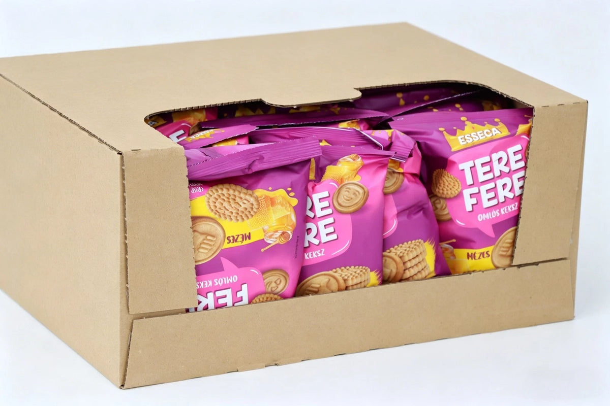 ESSECA Honig Kekse Feines Kleingebäck Honiggebäck Vollkornkekse Snack 180g x 21