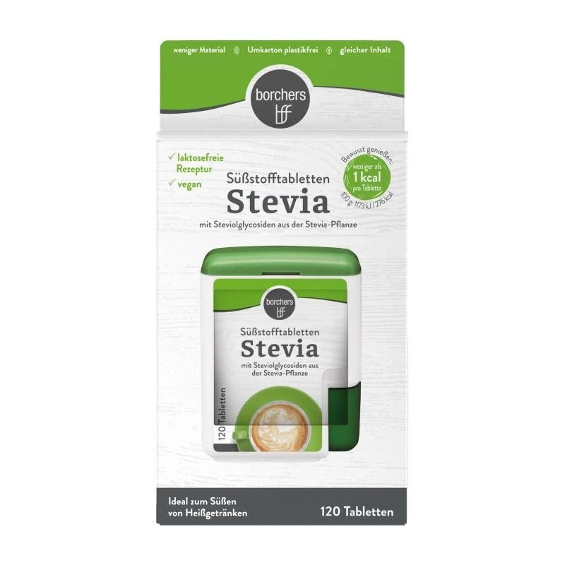 borchers Stevia Süßstofftabletten 120 Stk. 6 g