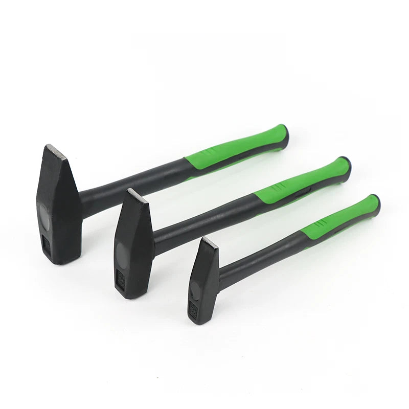 Schlosserhammer-200g，500g，800g Stahl‑Hohlrohr‑Stiel rutschfester PVC‑Griff