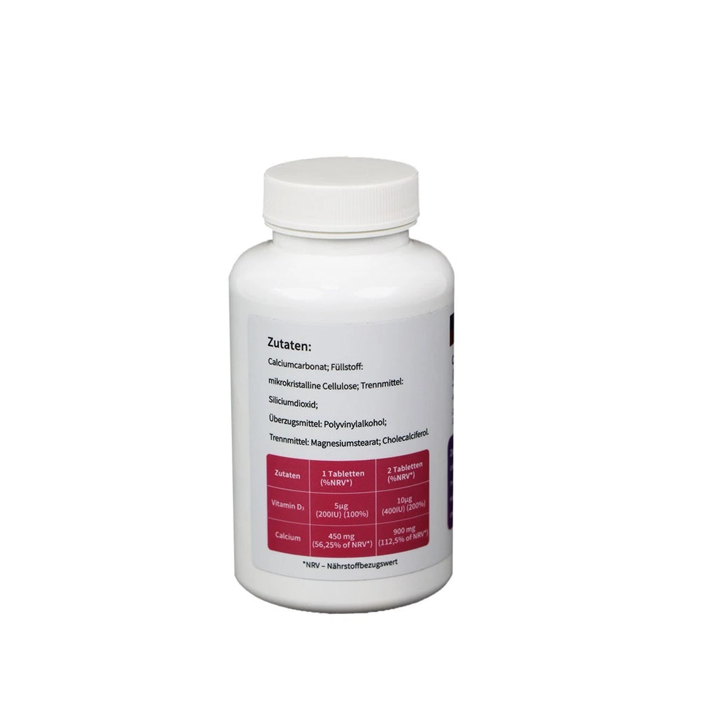 Solafit Calcium 450 mg + Vitamin D3 5 mcg 90 Tabletten Komplex Nahrungsergänzung