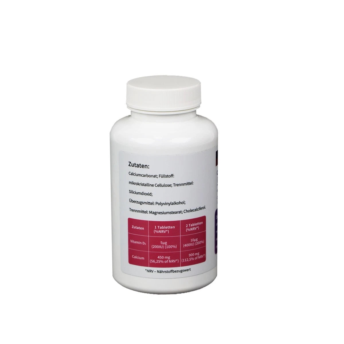 Solafit Calcium 450 mg + Vitamin D3 5 mcg 90 Tabletten Komplex Nahrungsergänzung