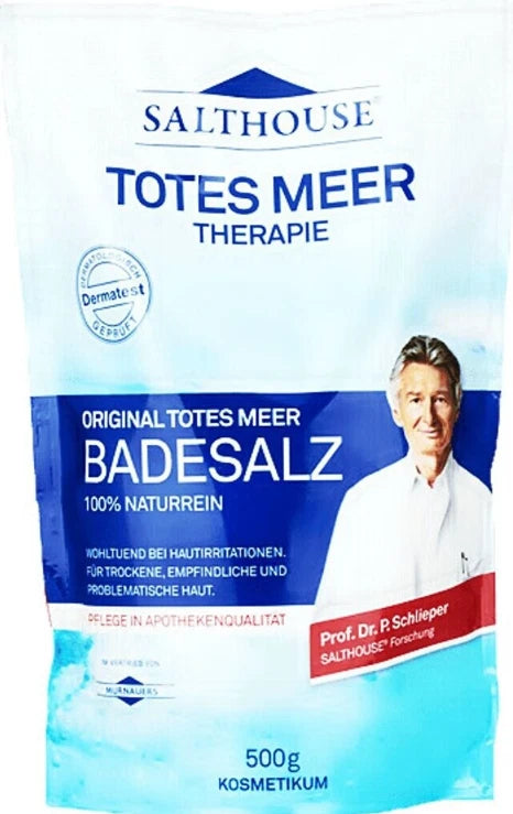 Salthouse Original Totes Meer kristalline Bade-Salz Naturprodukt 500g