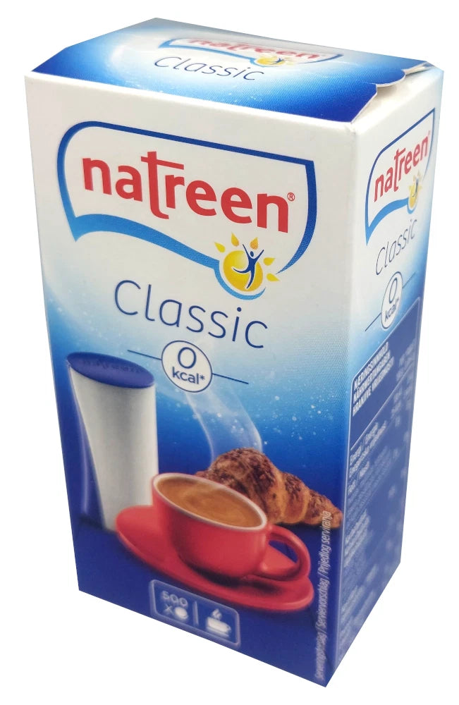 Natreen Classic Feine Süße 500 Süßstoff Tabs Tabletten Tafelsüße für Kaffee