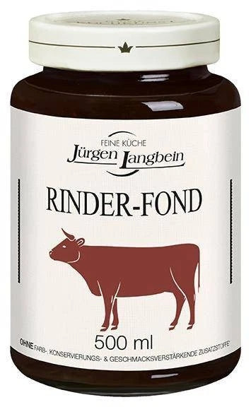 Langbein Rinder Fond 500ml Flüssiger Rinderfond Brühe Basis