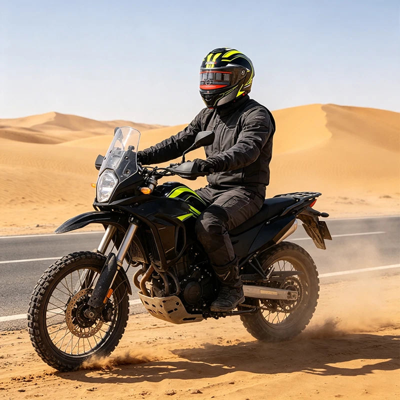 Helm Wendehelm Glanz Schwarz für Motorrad und Roller Größe S‑XL