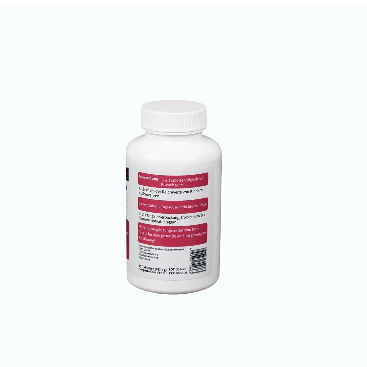 Solafit Calcium 450 mg + Vitamin D3 5 mcg 90 Tabletten Komplex Nahrungsergänzung