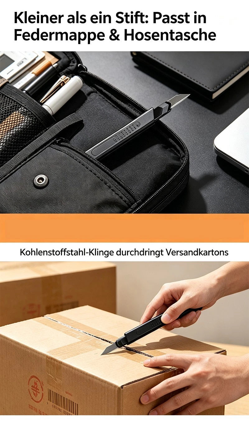 Profi-Alu Cuttermesser Teppich-Paket- Kartonmesser