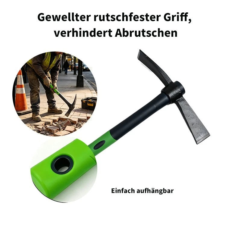 Spitzhacke für Garten Pickhacke Kreuzhacke Flachspitzhacke 500g-2500g