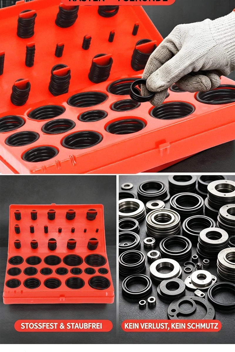 419tlg O-Ringe Dichtungsset Dichtungsringe Durchmesser 3-50mm Gummi Dichtung