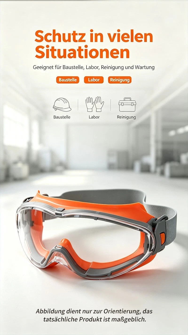 Schutzbrille Sicherheitsbrille Augenschutz Laborbrille