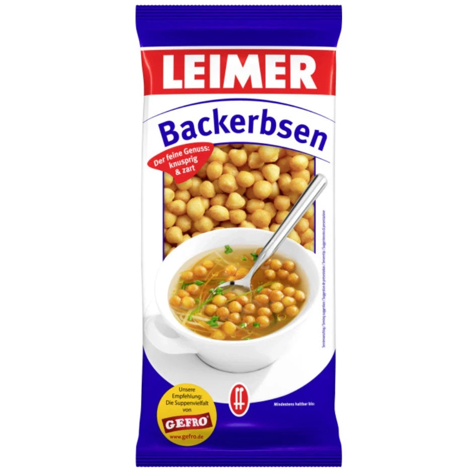 16 × Leimer Backerbsen 200g