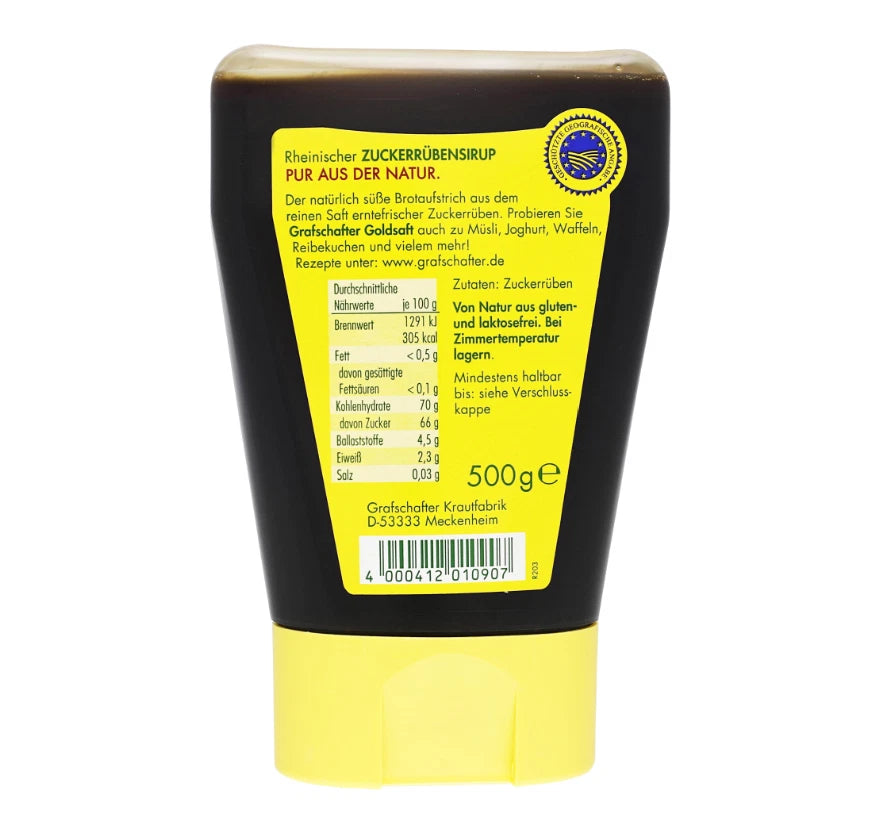 Grafschafter Goldsaft Dosierflasche 500 g
