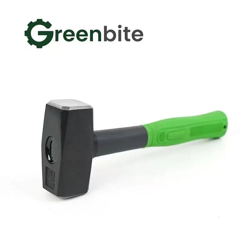 Schlosserhammer 1000g Vorschlaghammer rutschfester HohlstahlstiPVC‑Griff Hammer