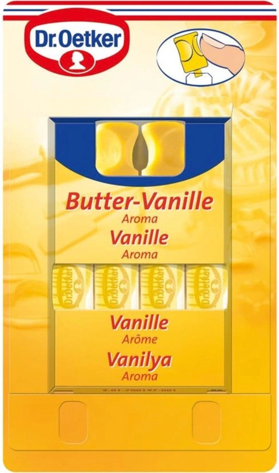 Dr. Oetker Backaroma Butter-Vanille 4 pcs