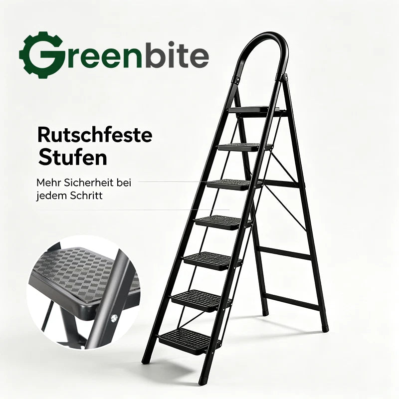 Bockleiter Haushaltsleiter Stehleiter 2 3 4 5 6 7 Stufen Klapp-Trittleiter