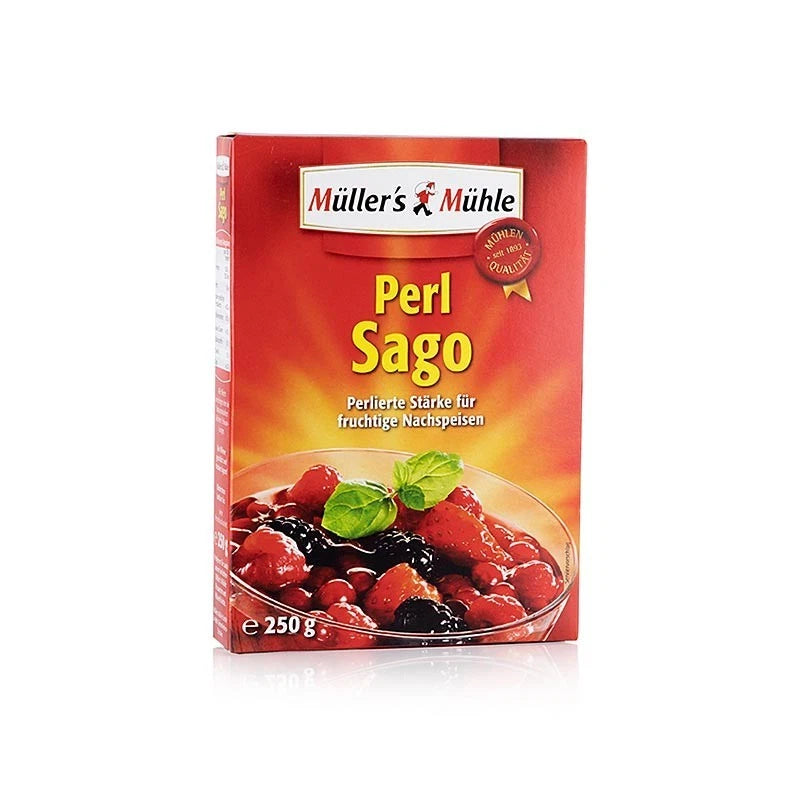 Müllers Mühle Perl Sago perfekte Stärke für Nachspeisen 250g